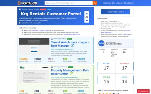Krg Rentals Customer Portal