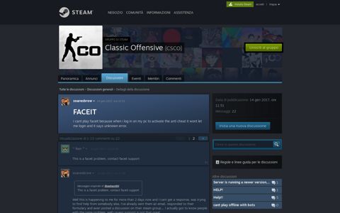 FACEIT :: Classic Offensive - Steam Community