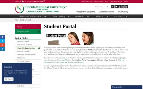 Student Portal | Florida National University