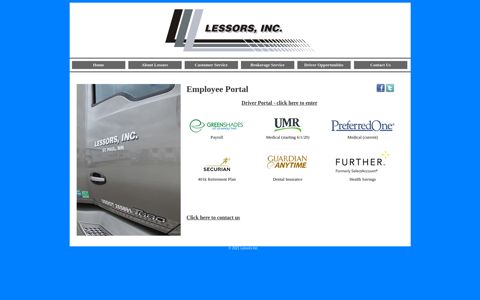 Employee Portal - Lessors Inc. | A Full Service Refrigerated ...