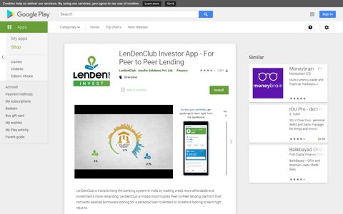 LenDenClub Investor App - For Peer to Peer Lending – Apps ...