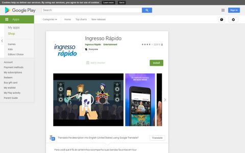 Ingresso Rápido - Apps on Google Play
