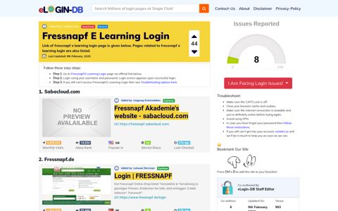 Fressnapf E Learning Login - A database full of login pages ...