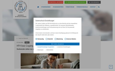 HFH baut Zugang zu Online-Portalen aus | HFH