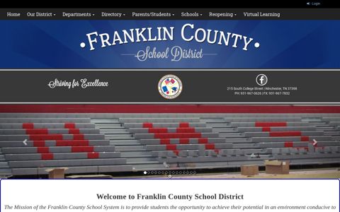 Franklin County School District: Home