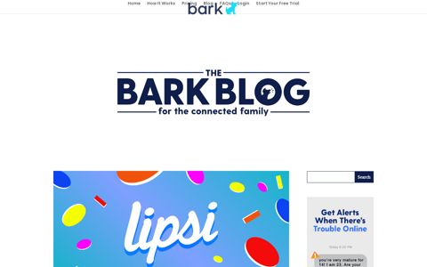 Bark Now Monitors the Anonymous Messaging App Lipsi