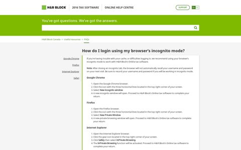 How do I login using my browser's incognito mode? – H&R ...