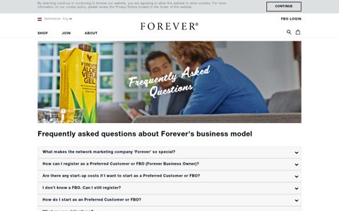 Register with Forever - FAQ - Forever Living