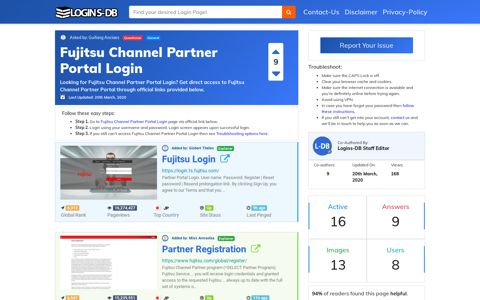 Fujitsu Channel Partner Portal Login - Logins-DB