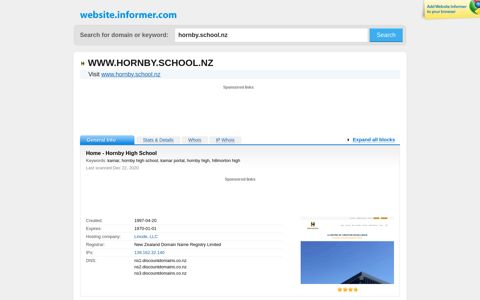 hornby.school.nz at WI. Home - Hornby High School