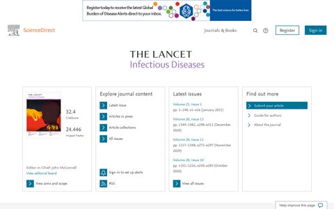 The Lancet Infectious Diseases | Journal | ScienceDirect.com ...