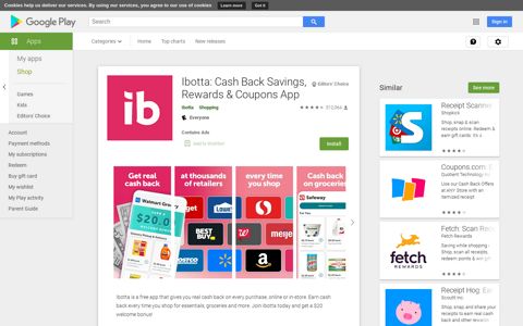 Ibotta: Cash Back Savings, Rewards & Coupons App - Apps ...