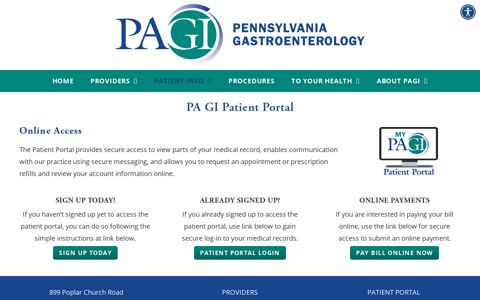 PA-GI-patient-portal-online-access - PA GI - Pennsylvania ...