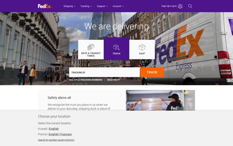 Express Delivery, Courier & Shipping Services | Kuwait - FedEx