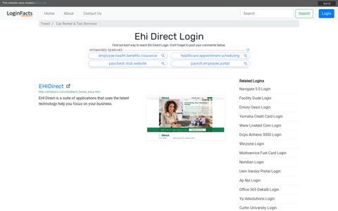 Ehi Direct Login - EHIDirect - LoginFacts