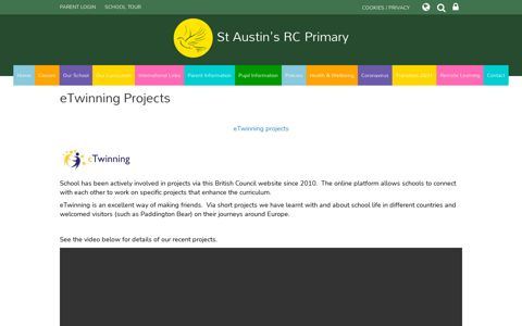eTwinning Projects - St Austin's RC Primary School