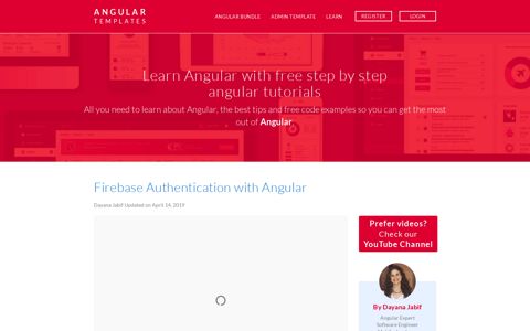Firebase Authentication with Angular | Angular Templates