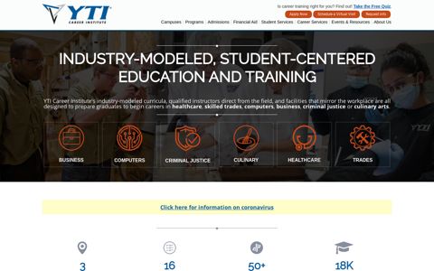 YTI's Online Portals - YTI Career Institute
