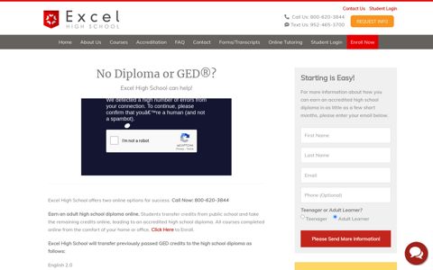 GED Online Prep, GED Online, Online GED Test Prep - Excel ...