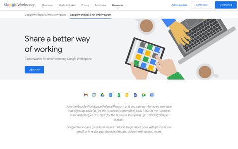 Referral Program – Google Google Workspace