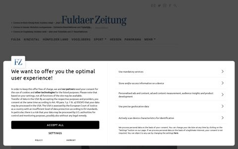 Fuldaer Zeitung - Nachrichten aus Fulda, Deutschland & der ...