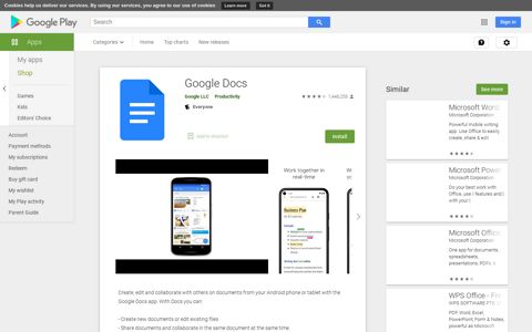 Google Docs - Apps on Google Play