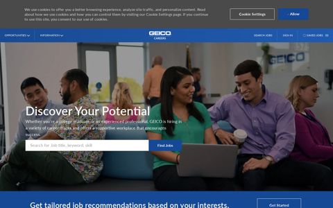 Careers at GEICO | GEICO jobs