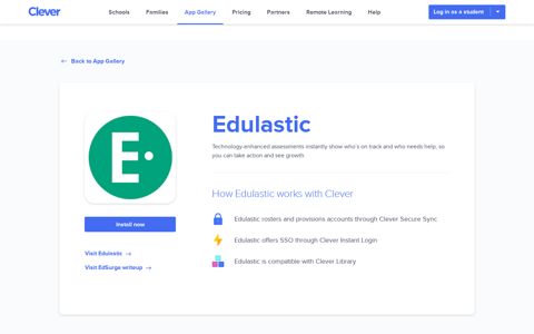 Edulastic - Clever application gallery | Clever