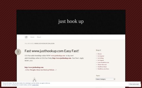 www.justhookup.com login | just hook up