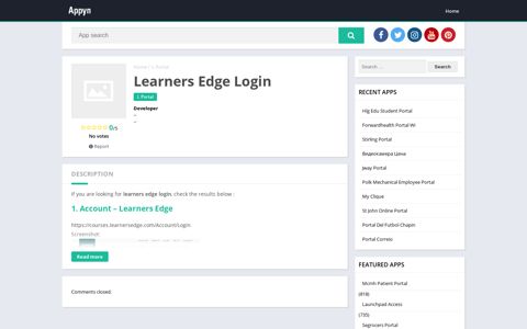 Learners Edge Login Account - Learners Edge - DiscoverPortals