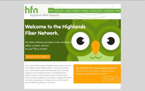 Highlands Fiber Network • Connecting Community