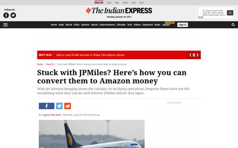 Stuck with JPMiles? Here's how you can convert them to ...