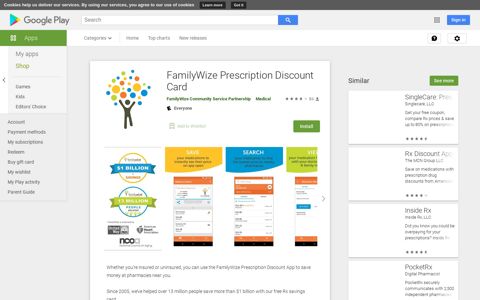 FamilyWize Prescription Discount Card - Apps on Google Play
