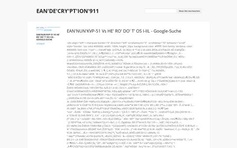 EAN'DE'CRY'PT'ION'911 - Google Sites