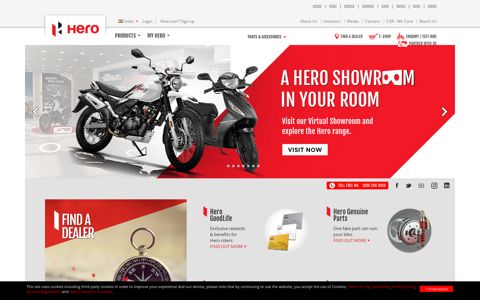Hero MotoCorp: Two Wheeler Company, New Motorcycles ...