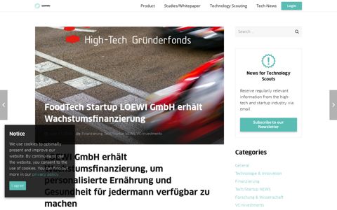 FoodTech Startup LOEWI GmbH erhält Wachstumsfinanzierung