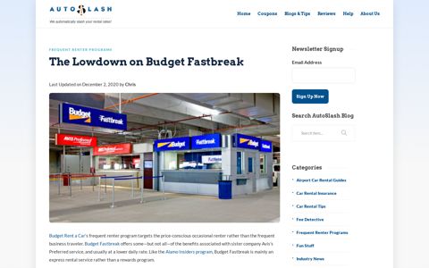 The Lowdown on Budget Fastbreak | AutoSlash