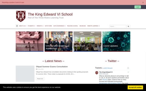The King Edward VI School | Part of The Three Rivers ...
