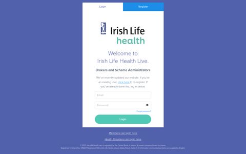 Your online account – Irish Life Health