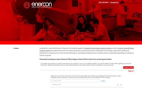 Careers - Paycom testing - Enercon Industries