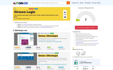 Girawa Login - A database full of login pages from all over the ...