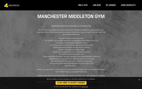 Manchester Middleton Gym Memberships, Fitness Classes in ...