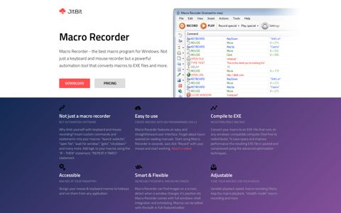 Macro Recorder, Macro Program, Keyboard Macros ... - Jitbit