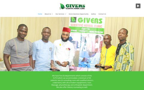 Givers Herbal Clinic | Expert in Stroke, Fertility and Bone ...
