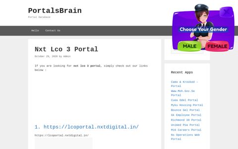 Nxt Lco 3 - Https://Lcoportal.Nxtdigital.In/ - PortalsBrain - Portal ...