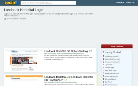 Landbank Horlofftal Login - Loginii.com