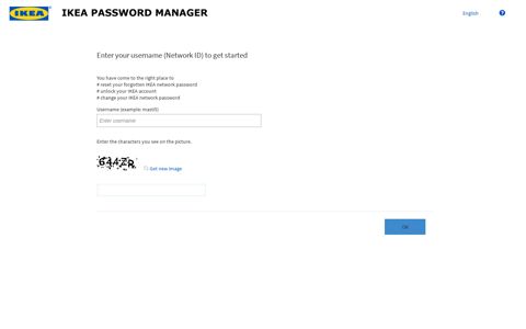 IKEA Password Manager
