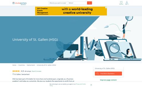 University of St. Gallen (HSG) | University Info | 3 Bachelors in ...