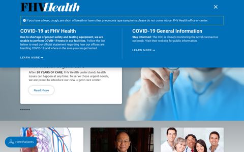 FHV Health: Home