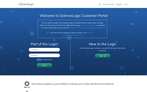 ScienceLogic Portal